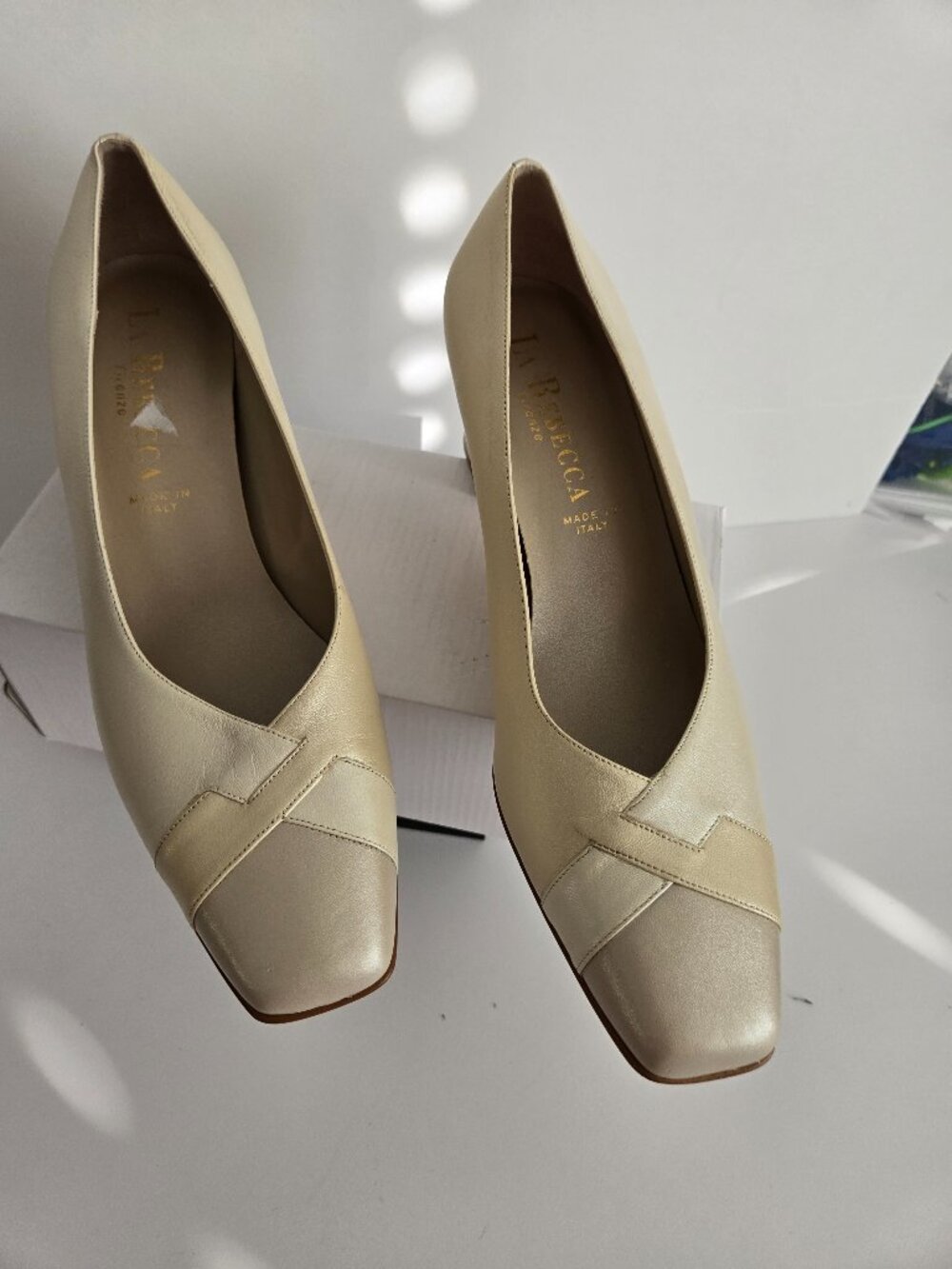 Rebecca Beige Shoes Made in Italy - NEW